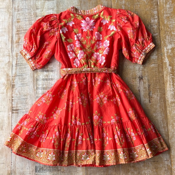 NWOT a loves a girls floral dress size M - Picture 6 of 9